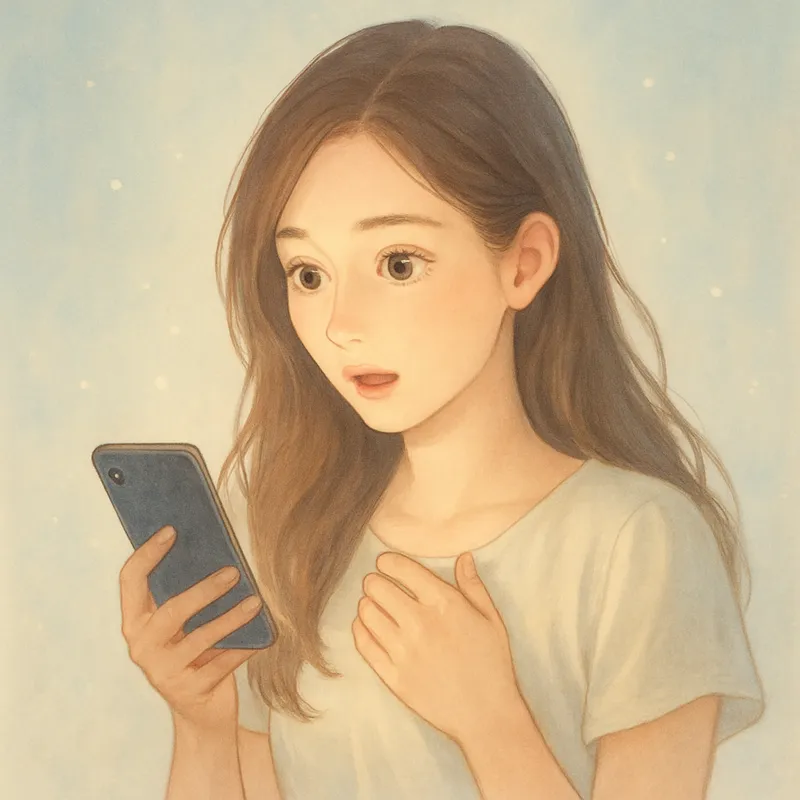 ココナラ占いのひろすえ先生の霊視が当たって驚く女性