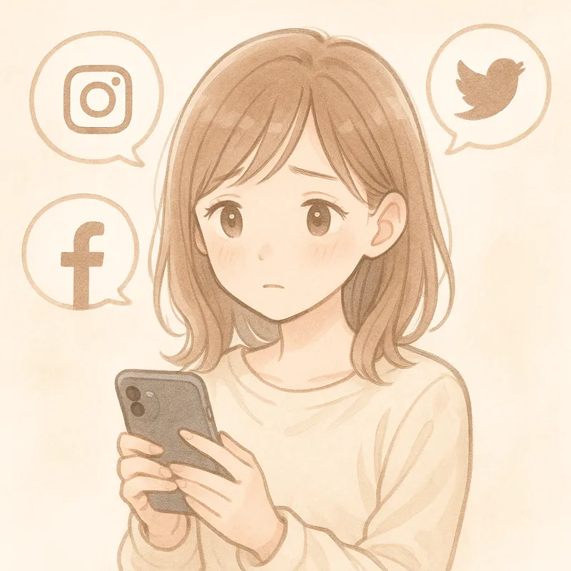 ラインブロックされたけど連絡とりたい時にSNSを試す人